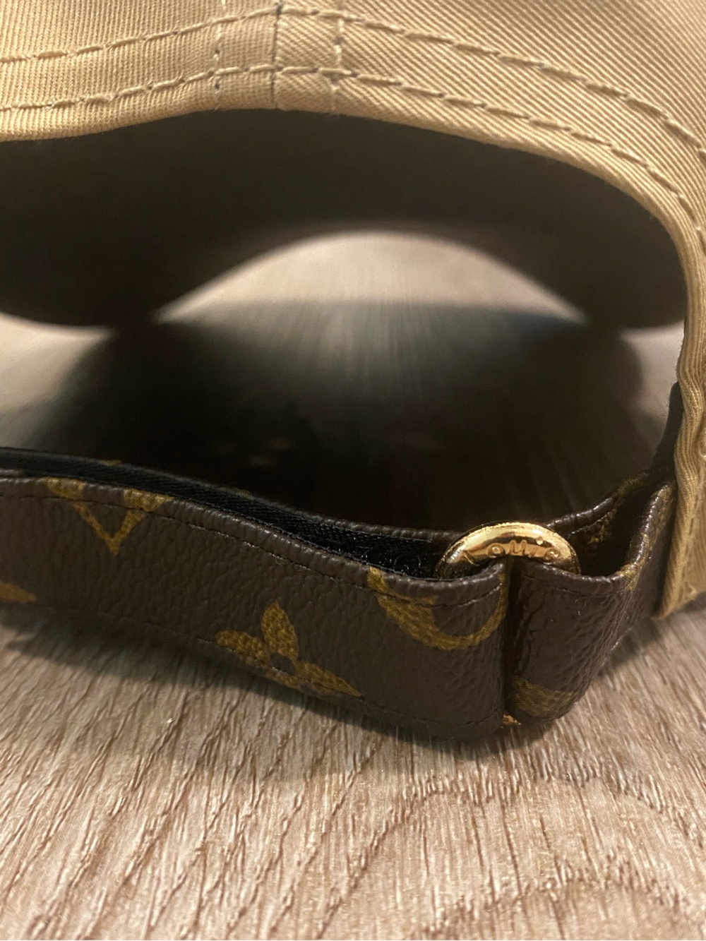 Louis Vuitton Tan & Brown Monogram Baseball Cap Unisex-Adjustable - Picture 6 of 7